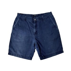 Nautica Navy Blue Chino Shorts Waist US 36